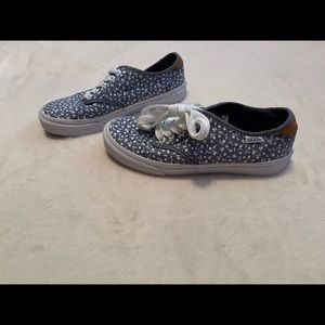 Vans floral shoes